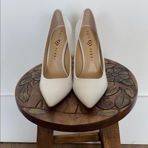 Kate Perry Ivory Heels